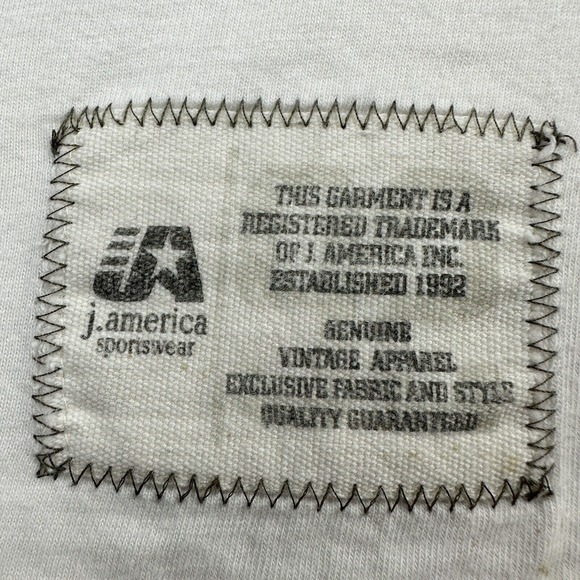 VINTAGE Penn State Shirt Mens XL White Long Sleeve NCAA Football Spellout 90s - Picture 7 of 15